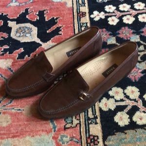 Men’s Bally brown dress loafer 9